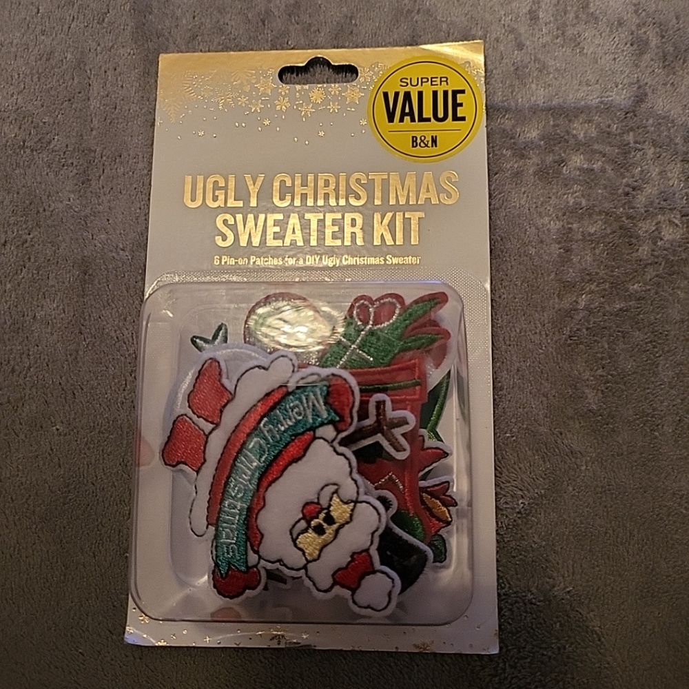 Ugly Christmas Sweater pins